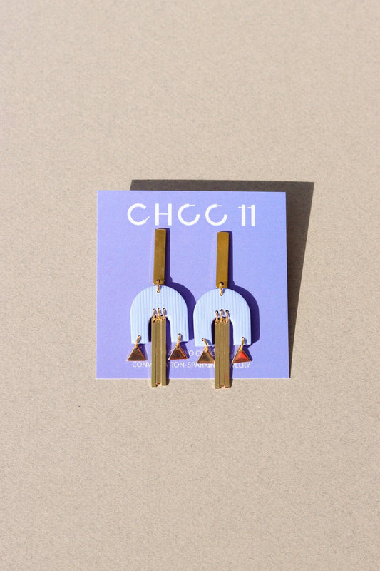 LANA EARRINGS: Hydrangea - PMA Store at the Portland Museum of Art, Maine