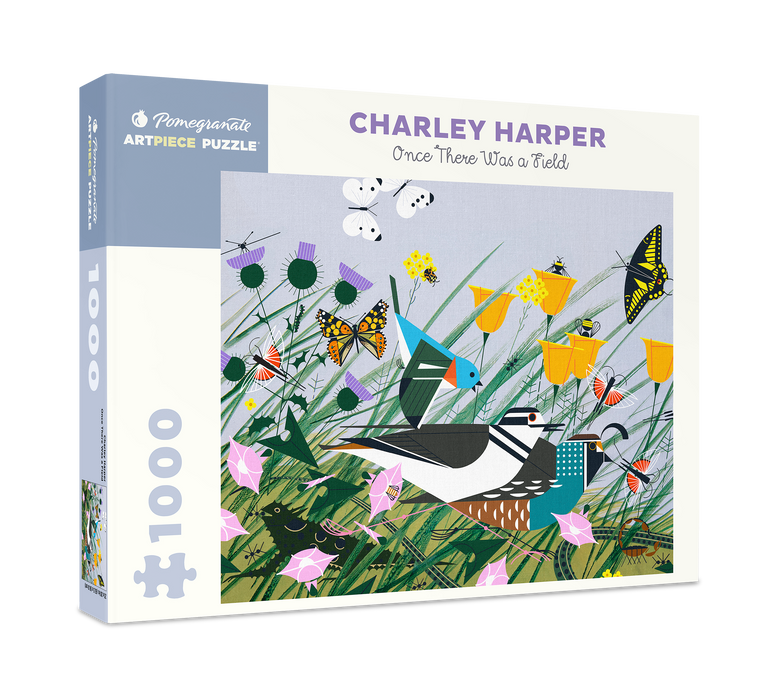 Charley Harper Once there was a Field 1,000-piece Jigsaw Puzzle