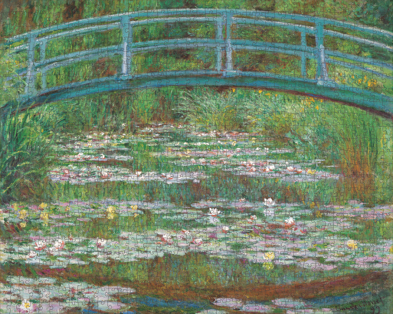 Claude Monet Japanese Footbridge 1,000-piece Jigsaw Puzzle