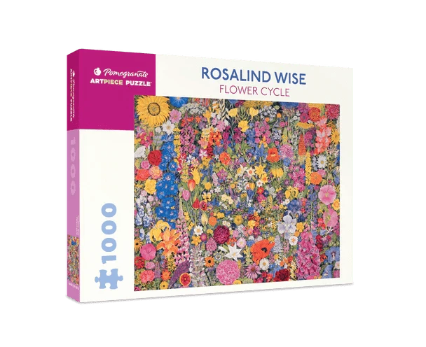 Rosalind Wise: Flower Cycle 1000-Piece Jigsaw Puzzle - PMA Store at the Portland Museum of Art, Maine