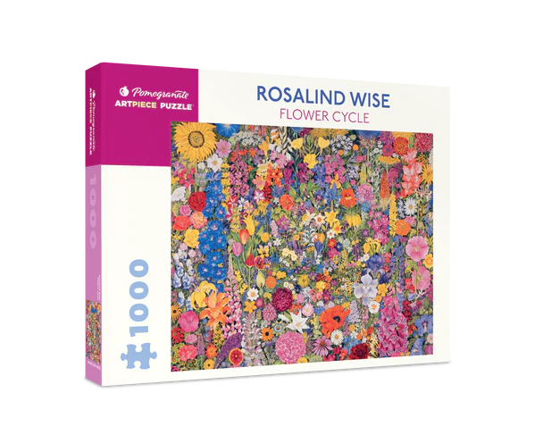 Rosalind Wise: Flower Cycle 1000-Piece Jigsaw Puzzle