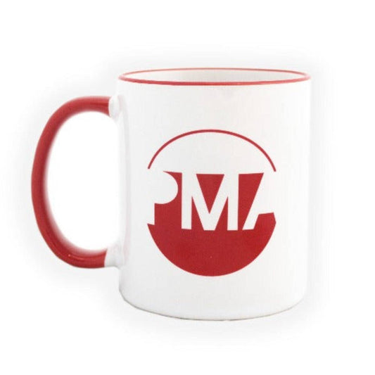 Mug: 11 oz PMA Logo Ceramic Mug - PMA Store at the Portland Museum of Art, Maine