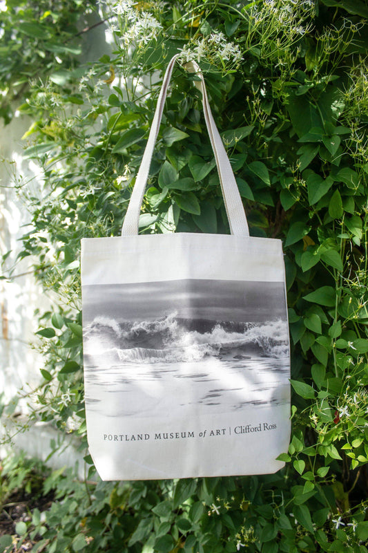 Tote: Hurricane Wave LXVI, 2009 by Clifford Ross - PMA Store at the Portland Museum of Art, Maine