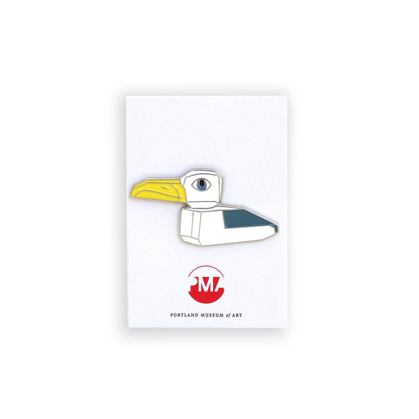 Bernard Langlais Seagull Lapel Pin #1 - PMA Store at the Portland Museum of Art, Maine