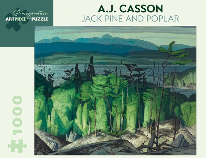 A.J. Casson: Jack Pine and Poplar 1,000-piece Jigsaw Puzzle