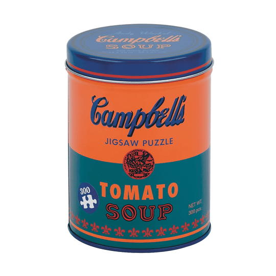 Andy Warhol Soup Can Orange 300 Piece Tin Puzzle