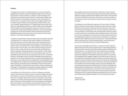 Black, Brown + Latinx Design Educators Conversations on Design and Race Kelly Walters - PMA Store at the Portland Museum of Art, Maine