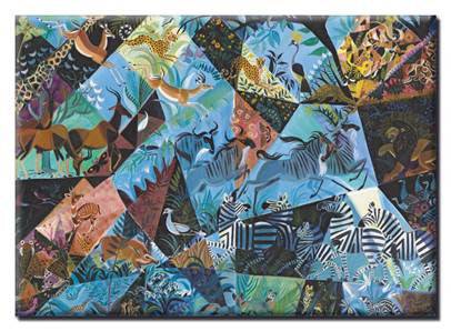 Blue Savanna Dahlov Ipcar Magnet - PMA Store at the Portland Museum of Art, Maine